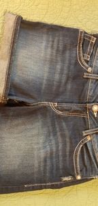 Silver Suki denim shorts